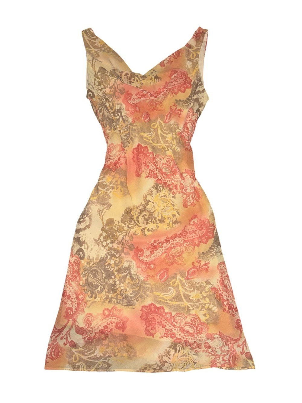 Y2K Fairycore Cowl Neck Dress